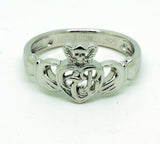 CTR Irish Claddagh Ring, Silver #163