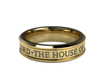 Temple Wedding Ring, Ladies #783 14K Gold