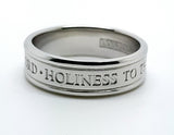 Temple Wedding Ring, Gents #793 Sterling Silver