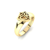 CTR Medium Classic Solid Shield, 14K #333