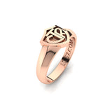 CTR Medium Classic Solid Shield, 14K #333