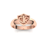 CTR Medium Classic Solid Shield, 14K #333