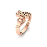 CTR Irish Claddagh Ring, 14K #163