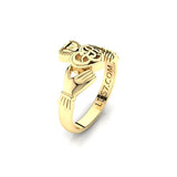 CTR Irish Claddagh Ring, 14K #163