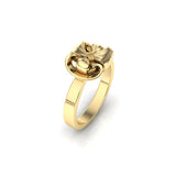 CTR Ribbon Bow Ring, 14K #273