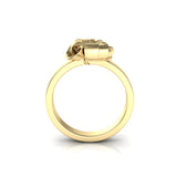 CTR Ribbon Bow Ring, 14K #273