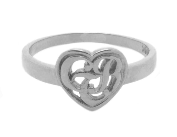 CTR Heart Ring, Silver #123