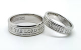 Temple Wedding Ring, Ladies #783 Sterling Silver