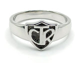CTR Large Classic Solid Shield, Silver #343