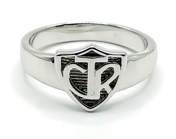 CTR Large Classic Solid Shield, Silver #343