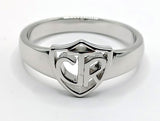 CTR Large Classic Open Shield, Silver #373