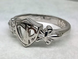 CTR Fleur-de-lis Ring, Silver #483