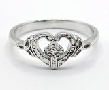 CTR Heart Celtic Knot Ring, #553