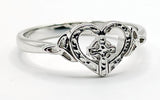 CTR Heart Celtic Knot Ring, #553