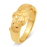 Quetzalcoatl Ring, Silver #903