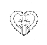 CTR Heart Celtic Knot Ring, #553