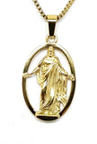 Christus Necklace, Gold Plated #744