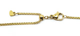 Christus Necklace, Gold Plated #744