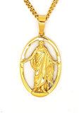 Christus Necklace, Gold Plated #744