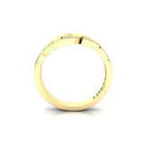 HLJ Puzzle Ring. Rompacabeza, 14K #883