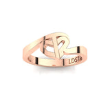 CTR Turning Heart Ring, 14K #683