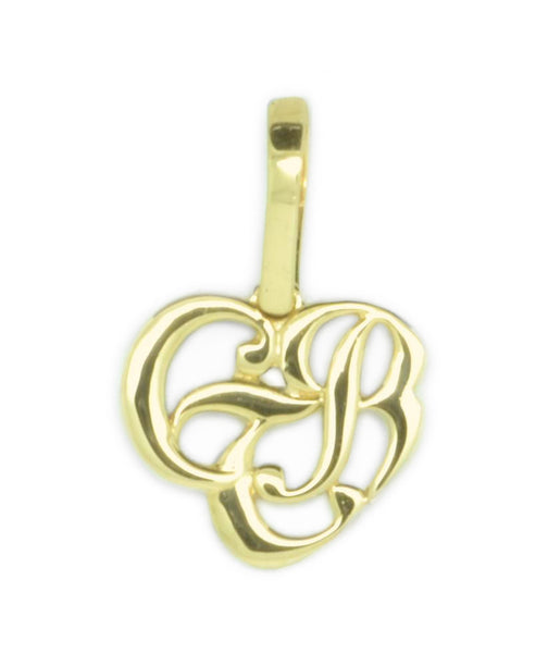 CTR Heart Necklace, Plain. 14K #114