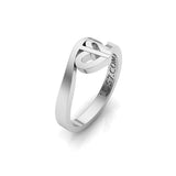 CTR Turning Heart Ring, Silver #683