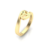 CTR Turning Heart Ring, 14K #683