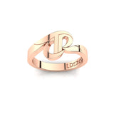 CTR Swirl Ring, 14K #633