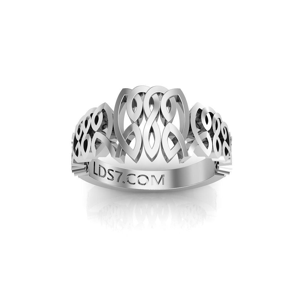 CTR Celtic Graduated Ring, Silver #513