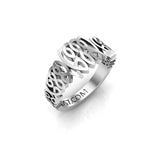 CTR Celtic Graduated Ring, Silver #513