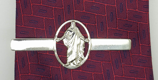 Christus Tie Bar, Stainless Steel #7422