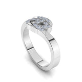 CTR Divine Ring, Stone-set, Silver #563